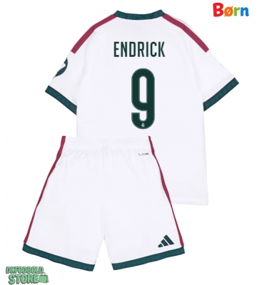Real Madrid Endrick #9 Replika Babytøj Hjemmebanesæt Børn 2026-27 Kortærmet (+ Korte bukser)